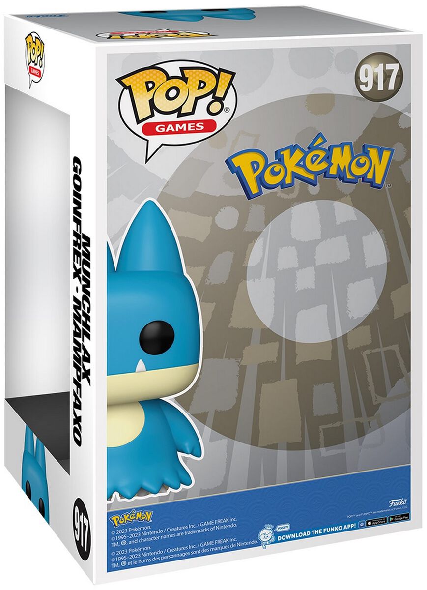 Goinfrex - Funko Pop! n°917 | Pokémon Jumbo Pop!