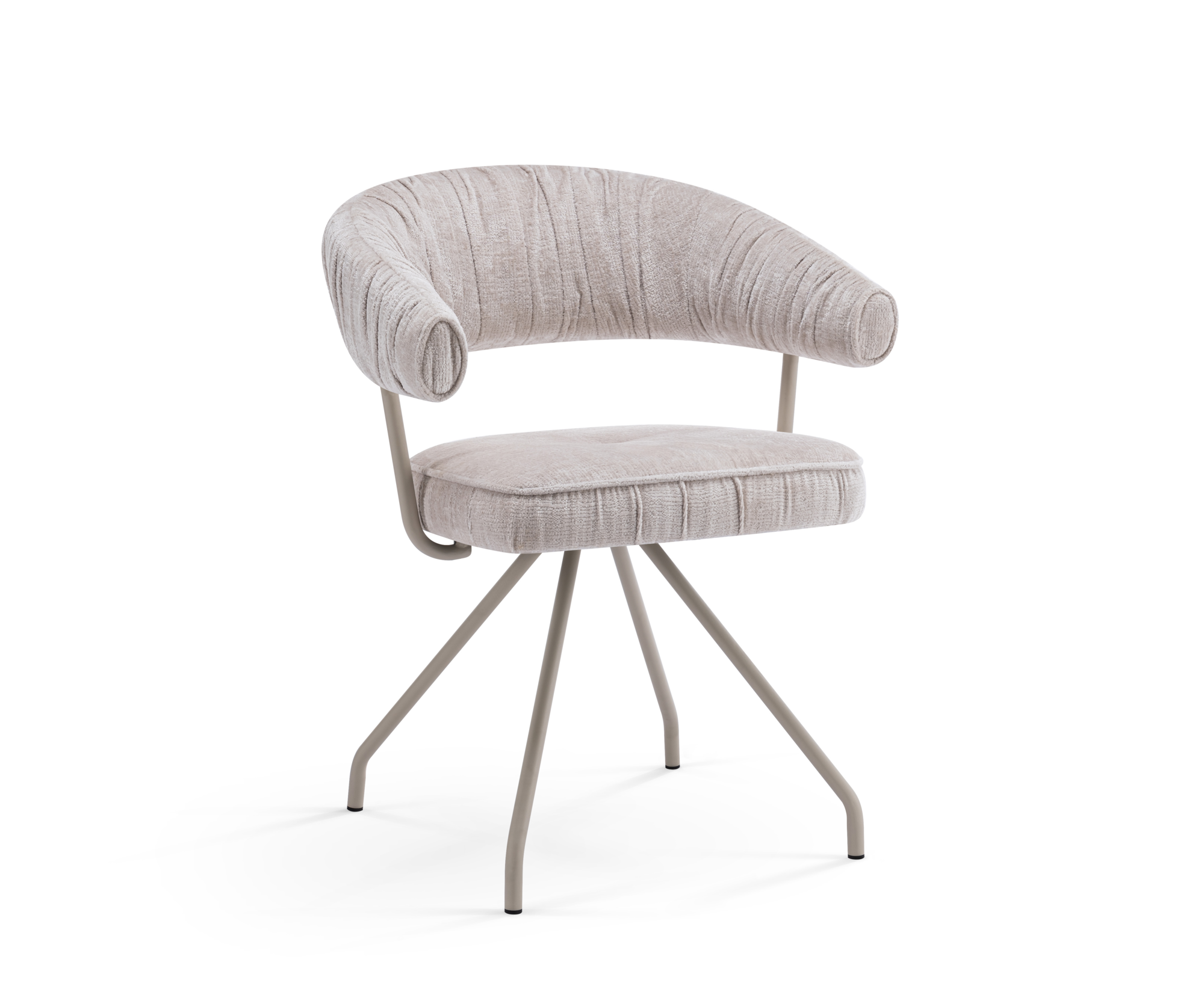 Donut armstoel beige aanbieding