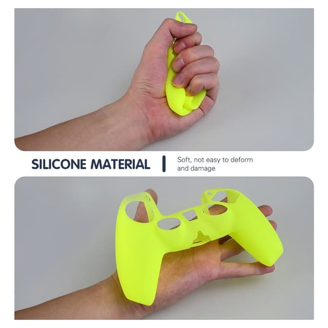 Playstation 5 / PS5 Silikone Skin Cover Case Anti-Slip Beskyttelse
