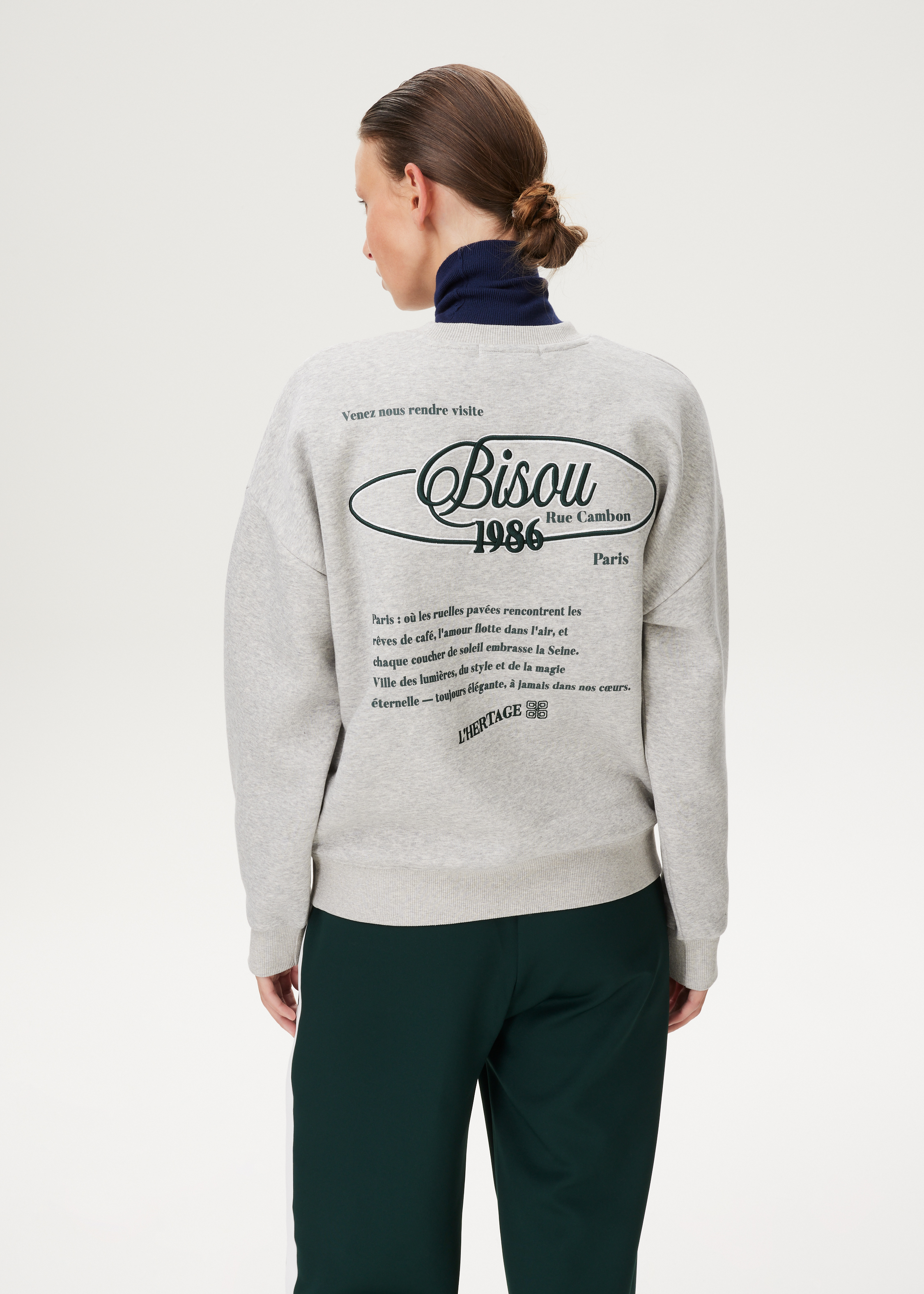 Sweater met borduurwerk