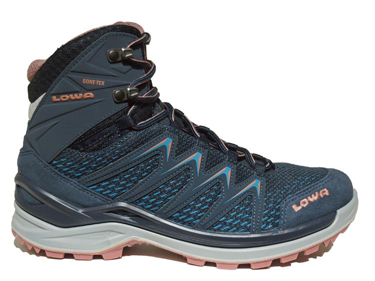 LOWA Innox Pro GTX Mid LM320703 stahlblau/rose