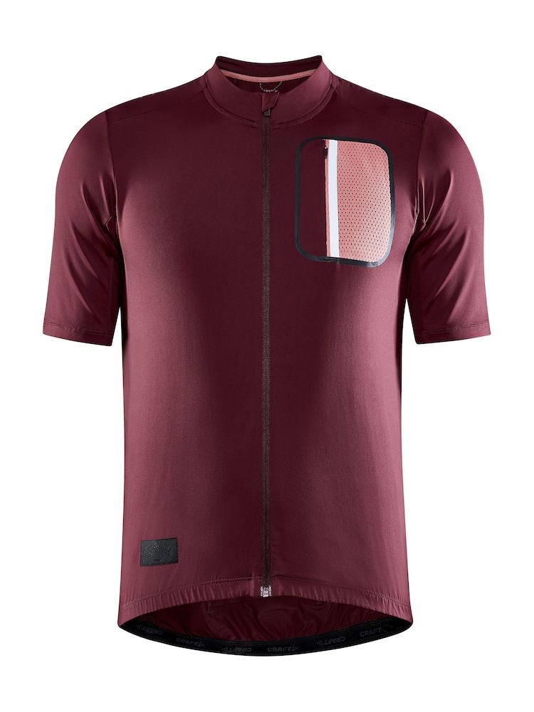 Craft Adv Offroad Kortærmet Trøje Bourdeaux