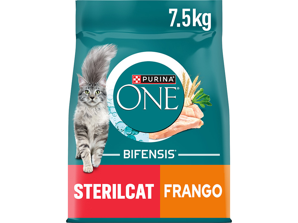 RAÇÃO PARA GATO PURINA ONE ESTERILIZADO FRANGO 7.5KG