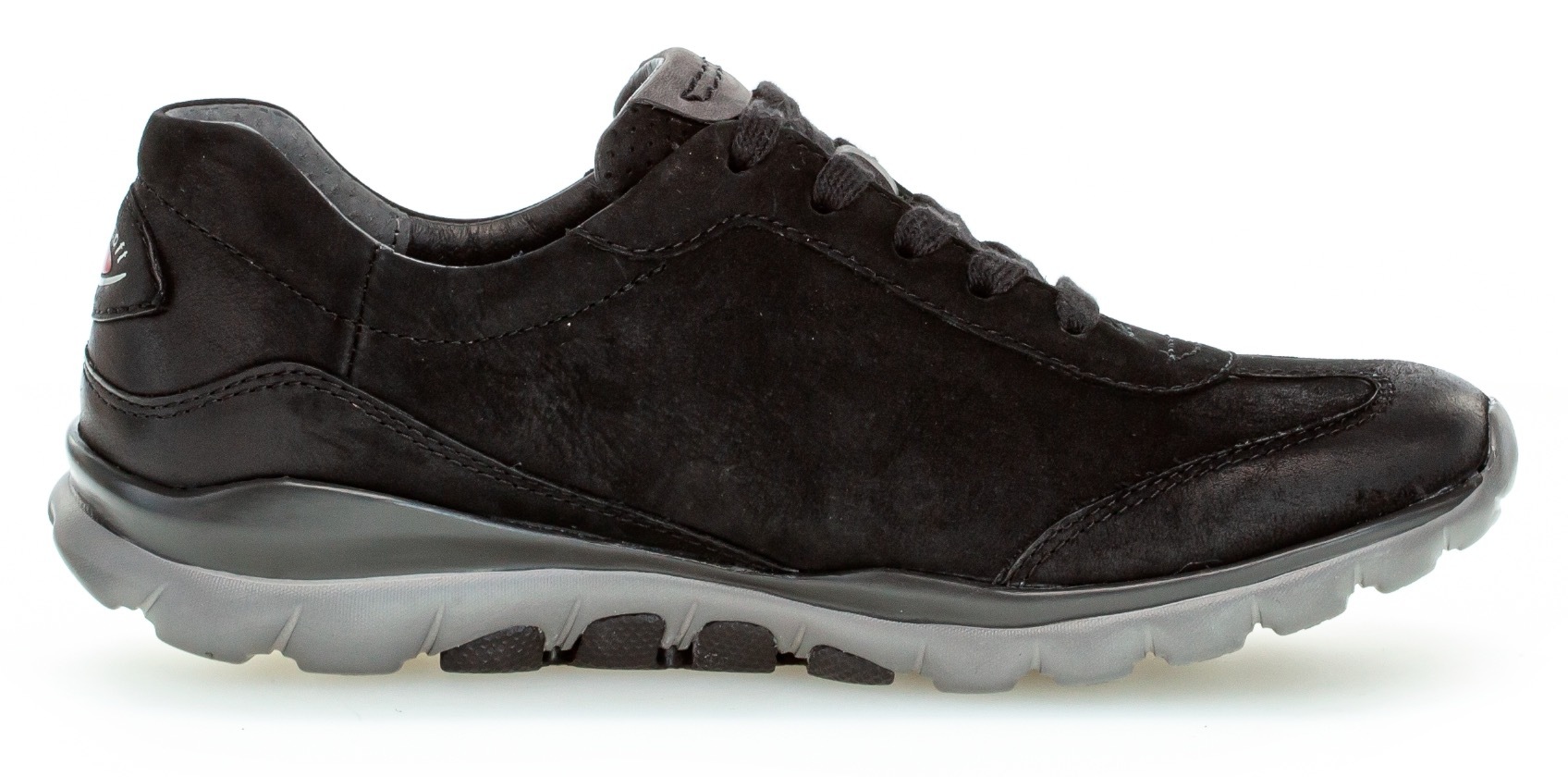 Gabor Rollingsoft Keilsneaker  mit Logoschriftzug an der Ferse, Freizeitschuh, Halbschuh, Schnürschuh