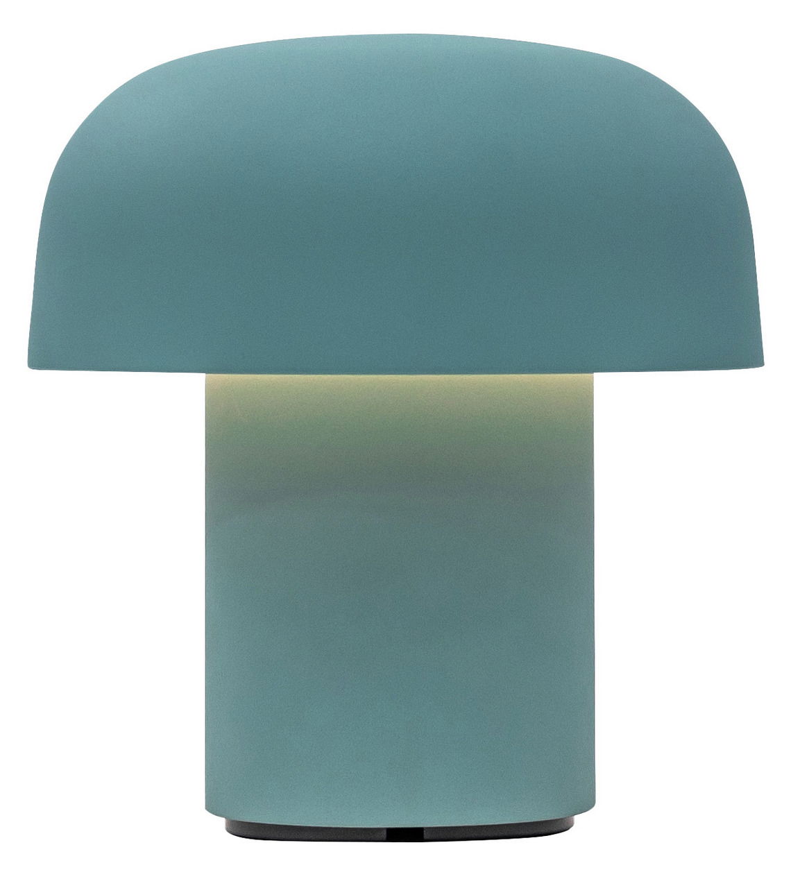 kooduu LED-Akkutischleuchte Smoley Teal SENSA