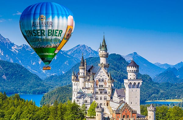 Ballonfahrt in Seeg im Allgäu als Geschenkidee