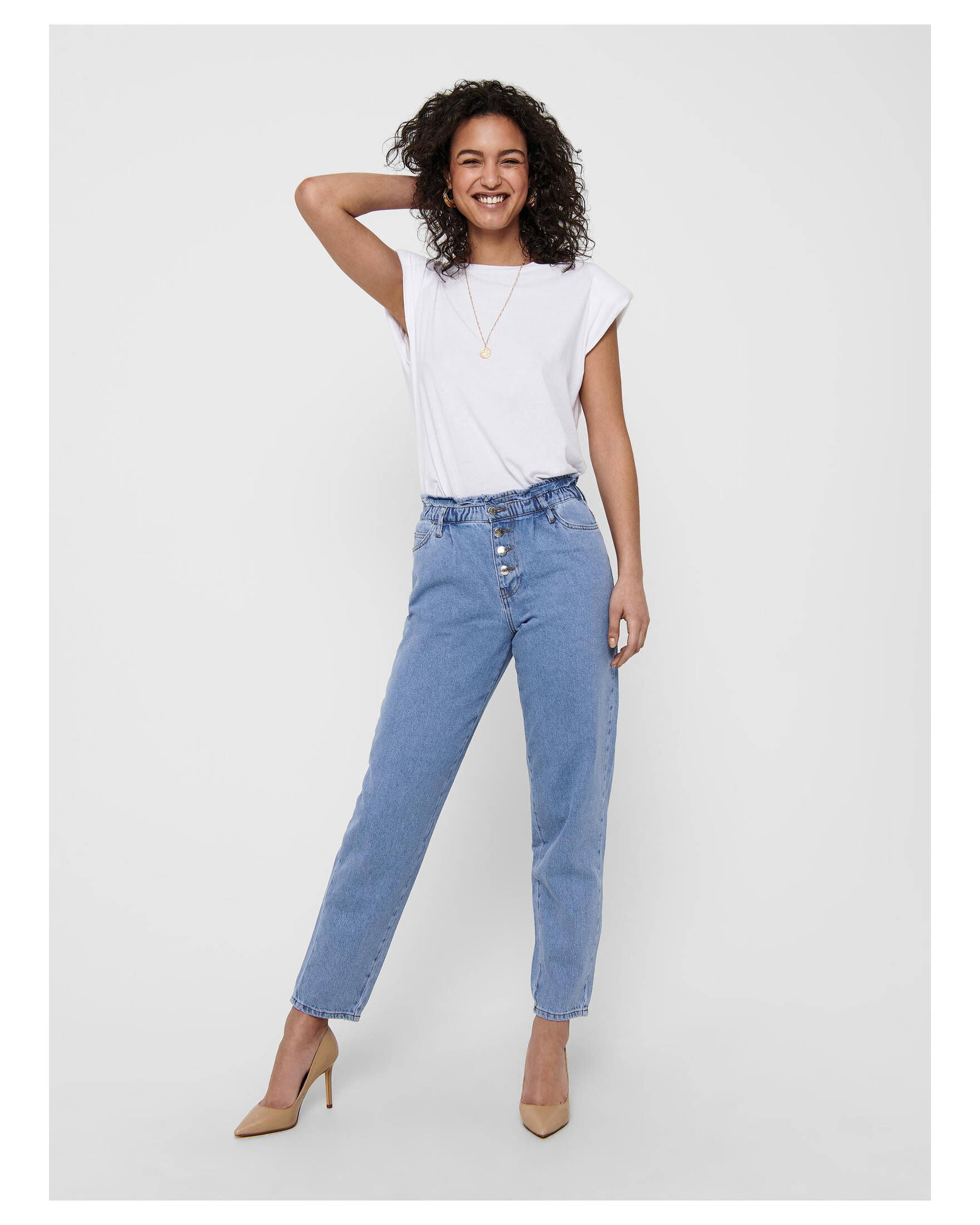 Only| Damen Jeans ONLCUBA LIFE Straight Fit