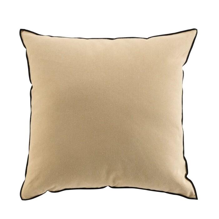 COUSSIN DEHOUSSABLE 50X50CM COTON UNI MISTRALINE LIN