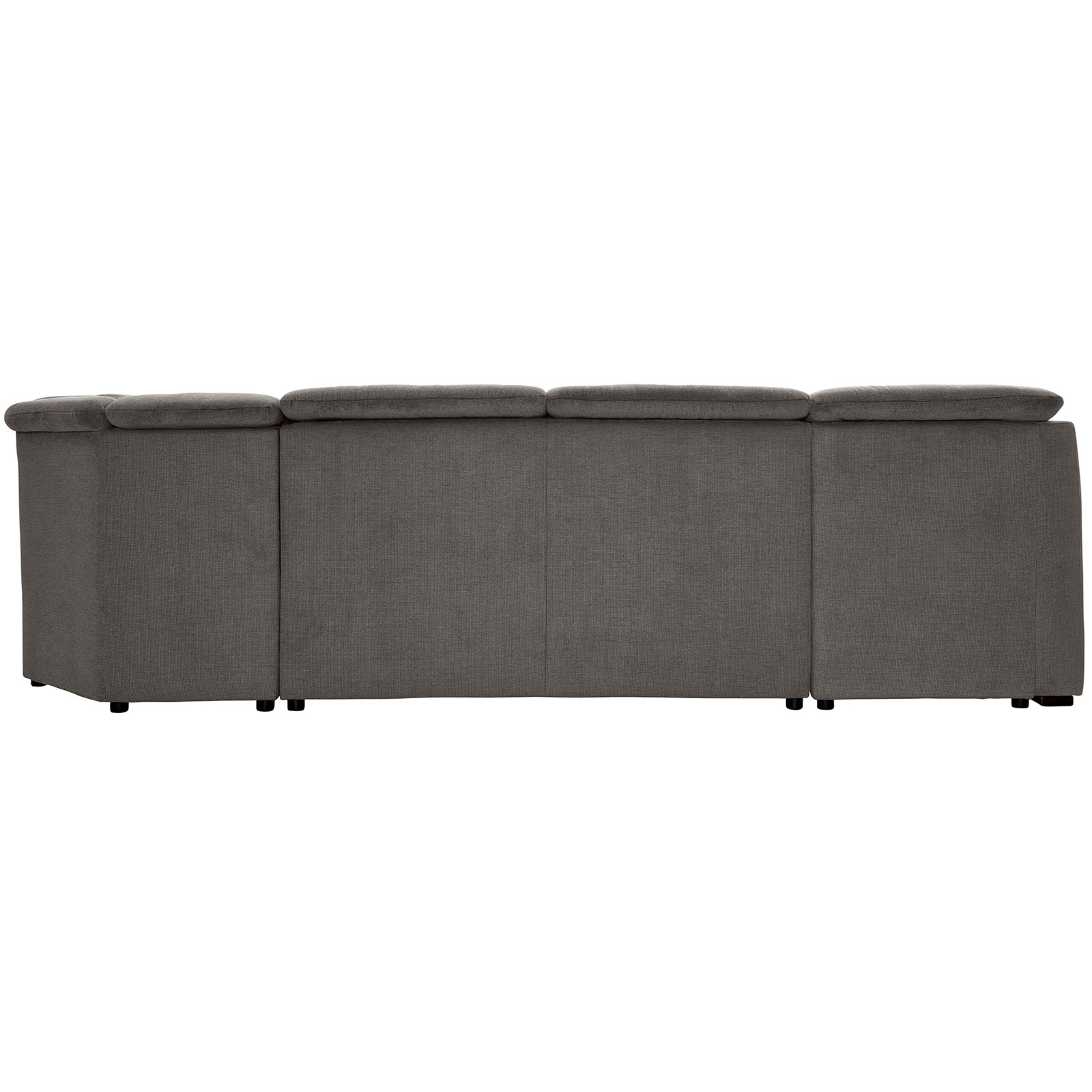 polsterpower Wohnlandschaft - Belle grey - Basismodell - links