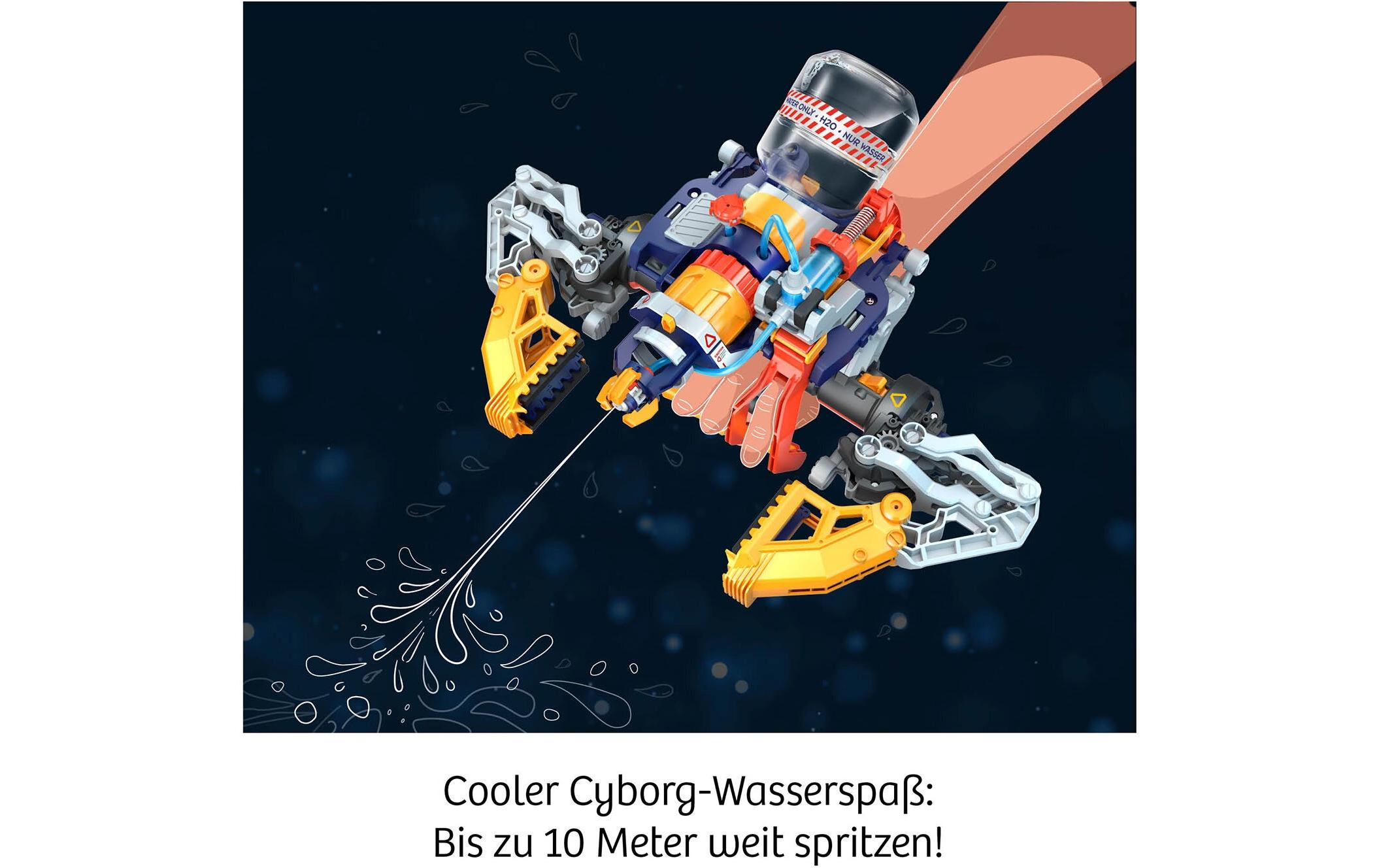 Experimentierkasten Cyborg Water-BlasterDas 2-in-1 Cyborg Gadget mit Greiffunktion