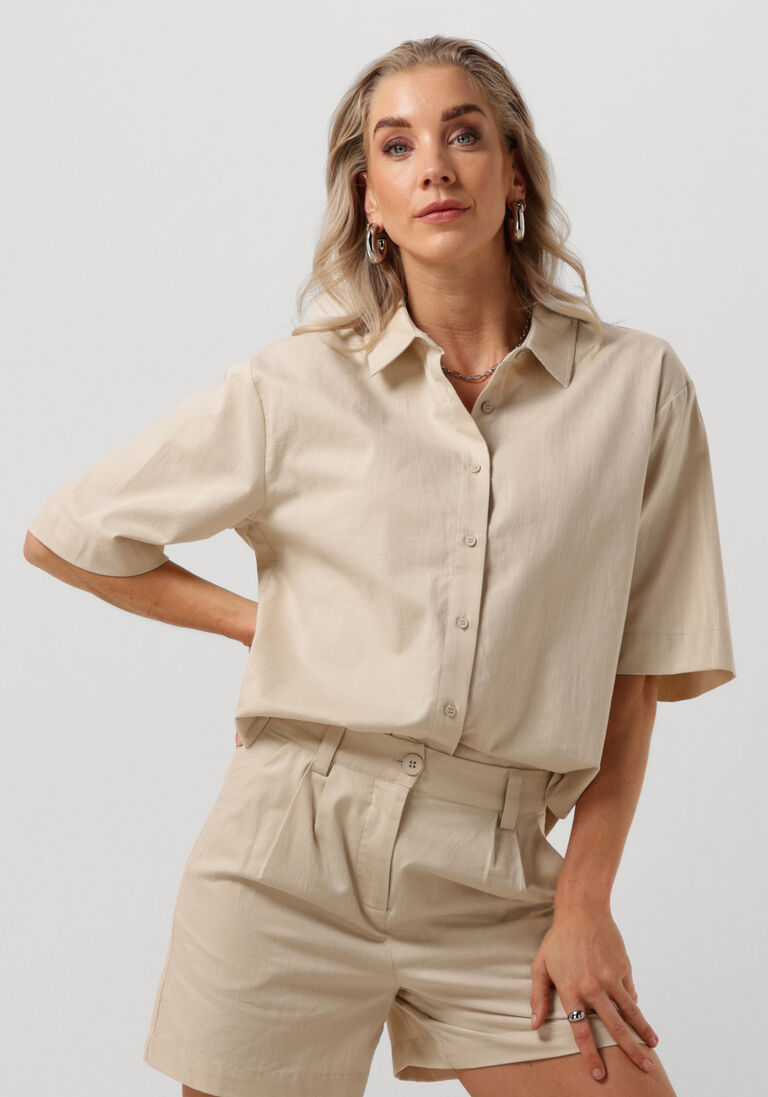 MODSTR\u00D6M zand modstr&ouml;m blouse cydneymd ss shirt
