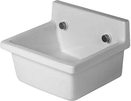 Duravit 0313480000, Vægmonteret håndvask, Keramisk, Hvid, 480 mm