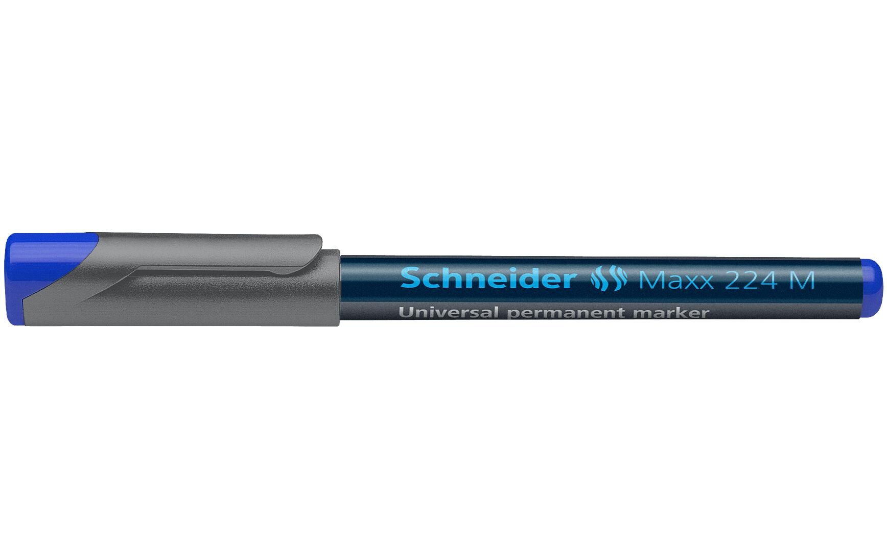 Universal-Marker Maxx 224 M permanent, BlauMarker permanent, 1 mm