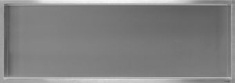 LoooX BoX inbouwnis 120x30x7cm RVS geborsteld