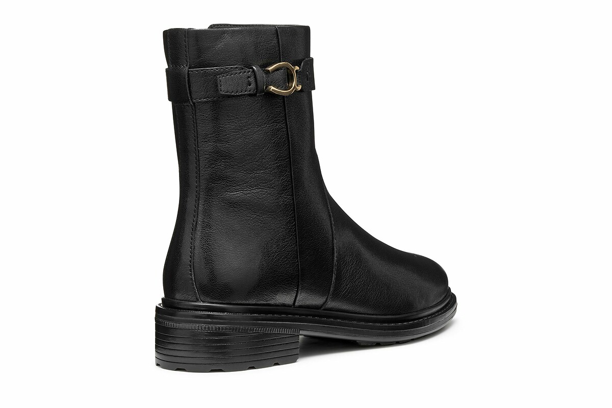 GEOX<br>Botas respiráveis em couro Walk Pleasure
