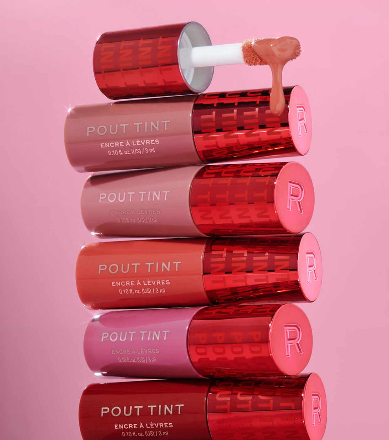 Revolution - Batom Líquido Pout Tint - Sizzlin Red