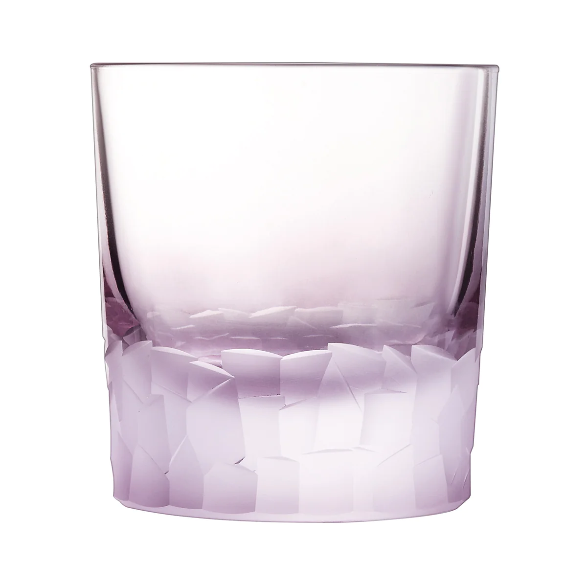 Intuition Colors - 6 gobelets forme basse 32cl Améthyste Cristal d'Arq