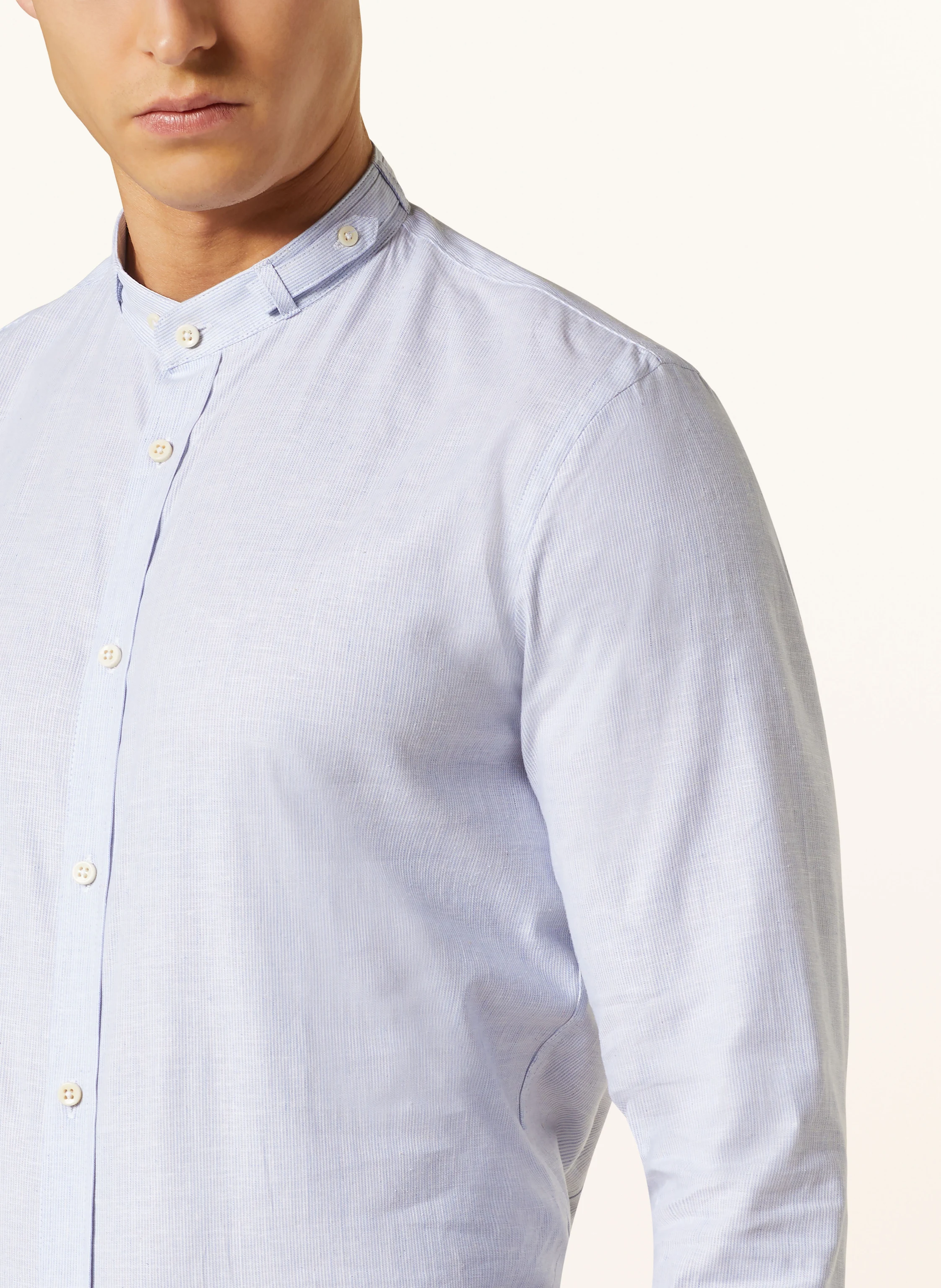 Gottseidank Trachtenhemd LENZ Slim Fit mit Stehkragen