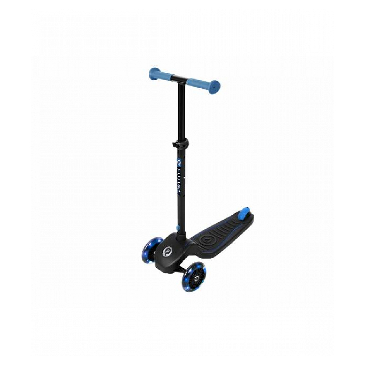 Trottinette future bleu