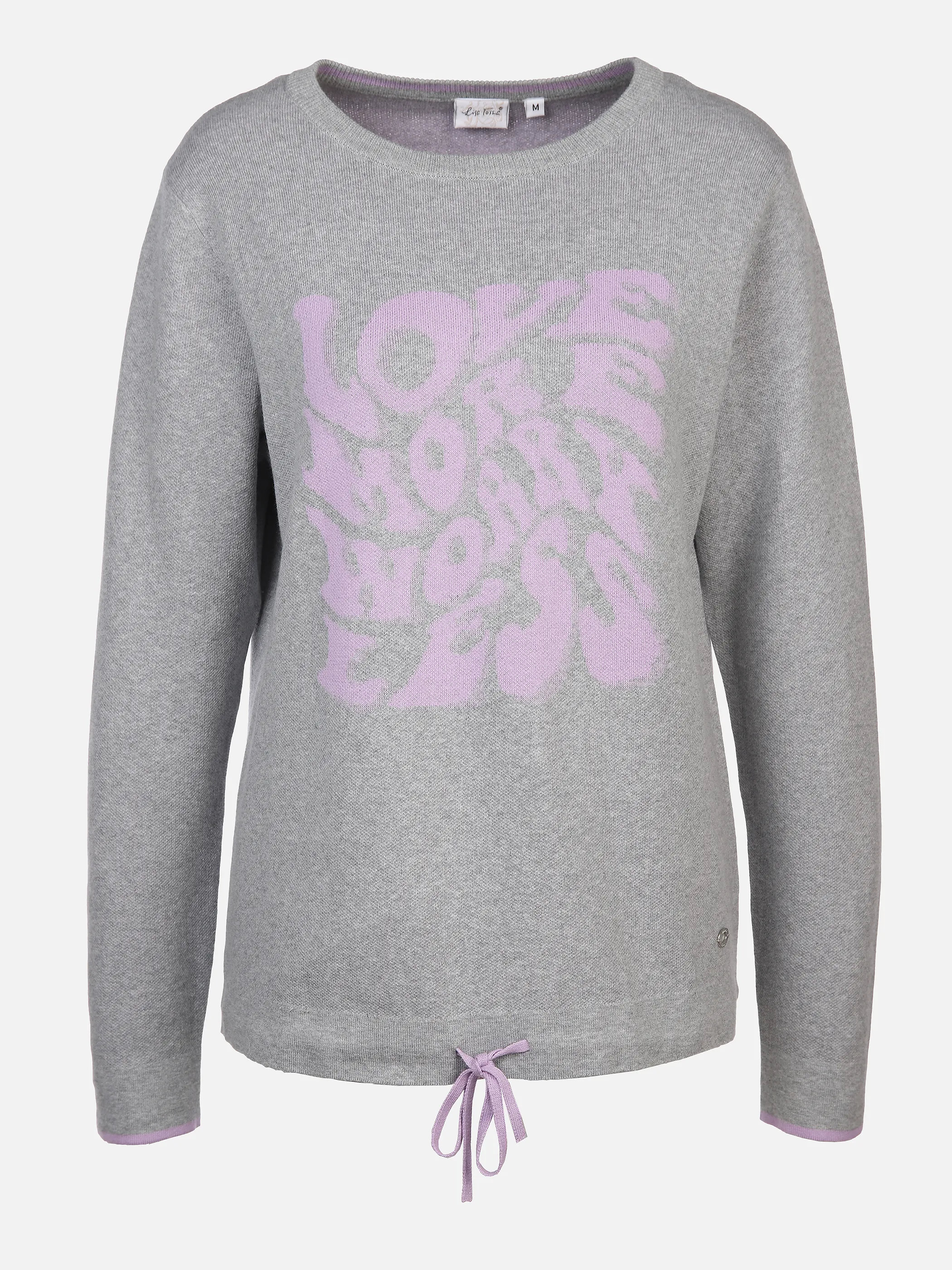 Damen Statementpullover mit Bindeband