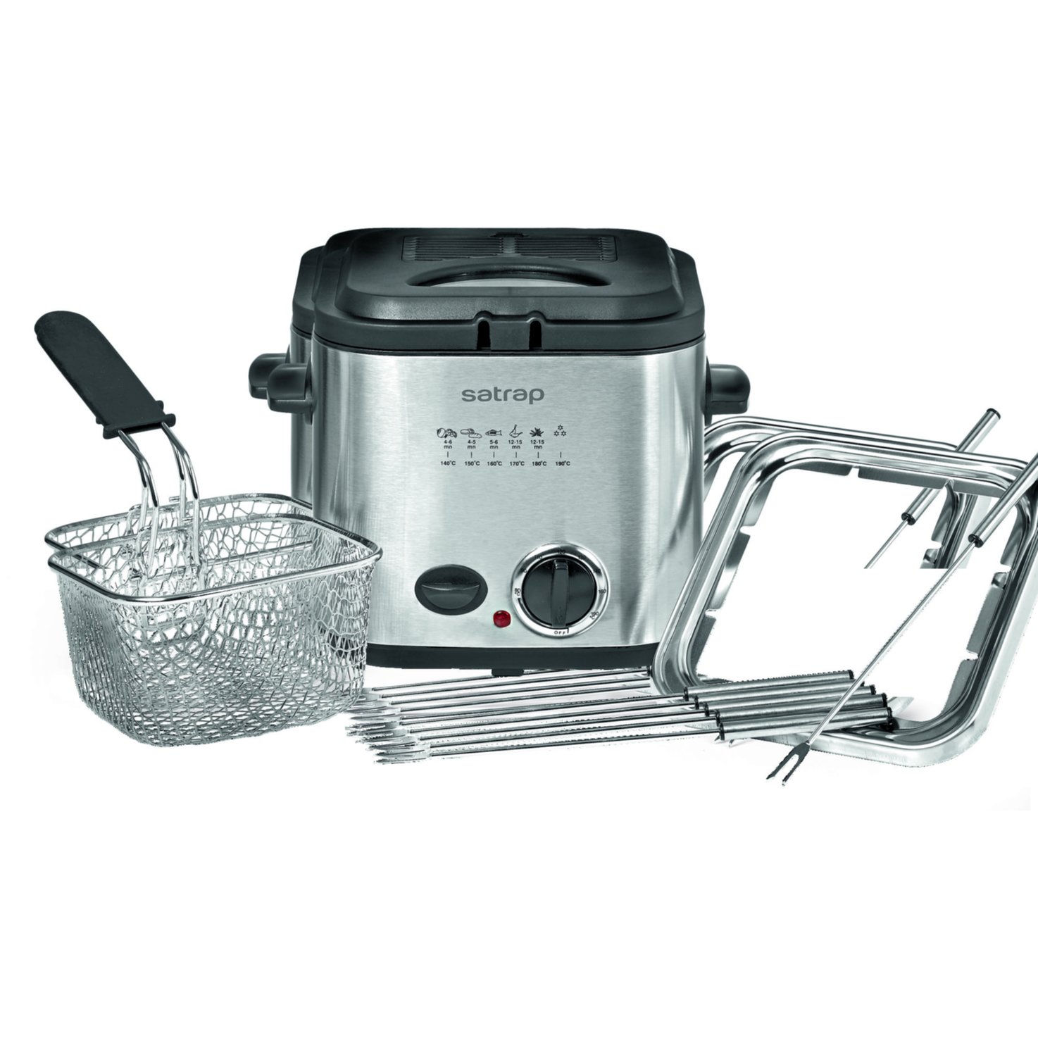 satrap Fritty1 Mini-Fritteuse oder Fleischfondue-Rechaud