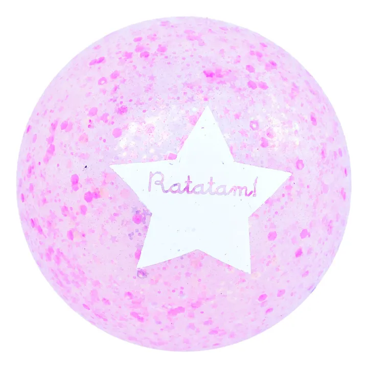 Ratatam Ballon bulle paillettes | Rose