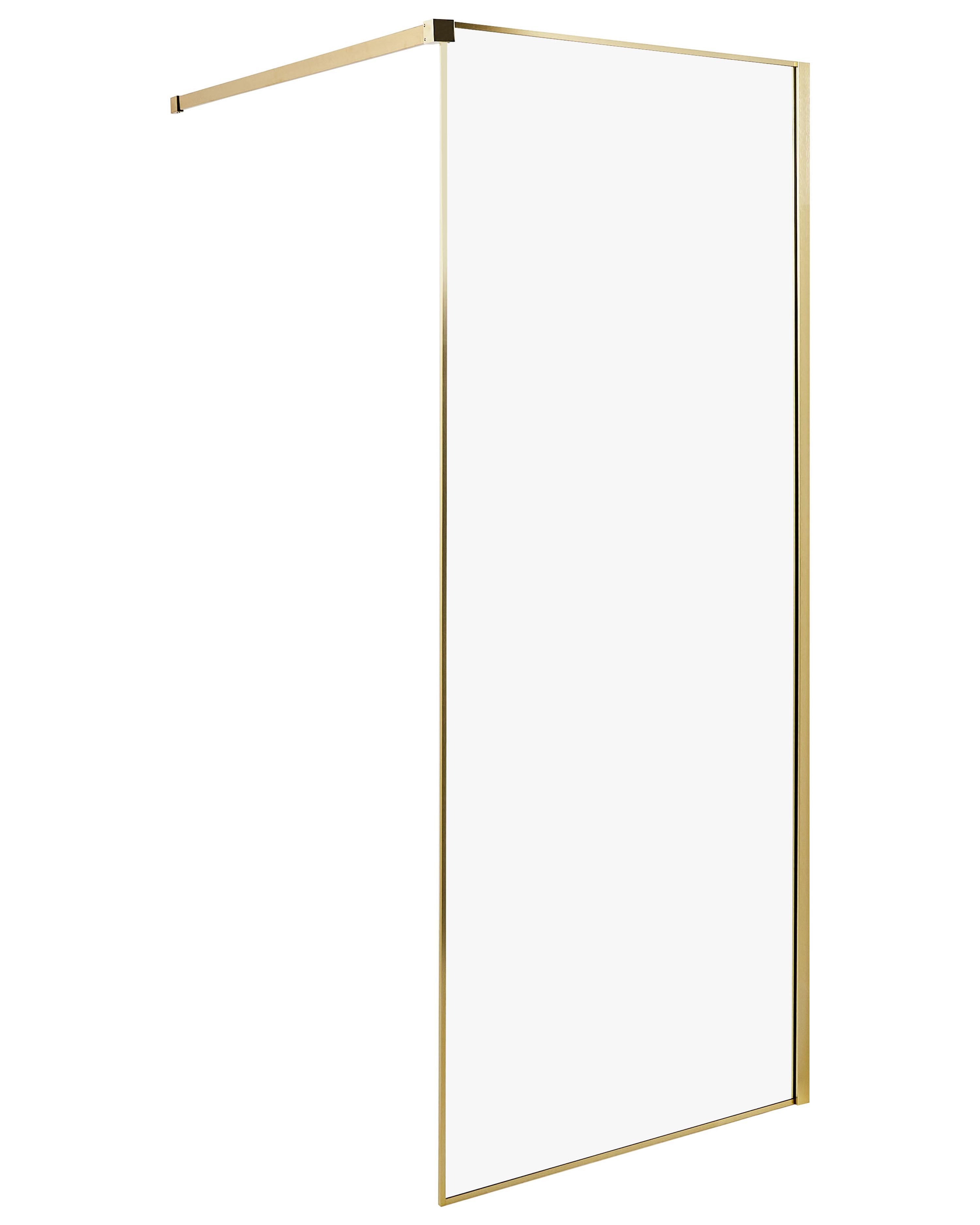 Douchescherm WASPAM 80 x 190 cm Goud
