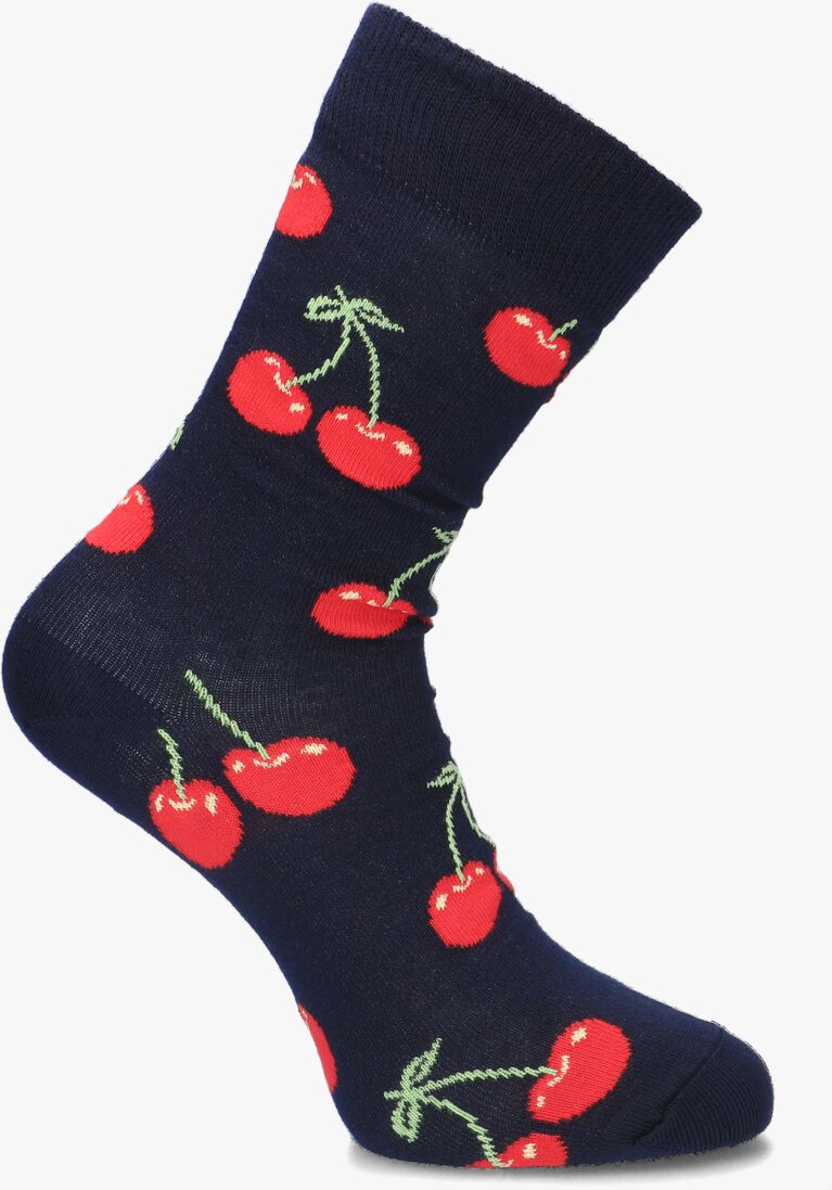 HAPPY SOCKS blauwe happy socks sokken cherry