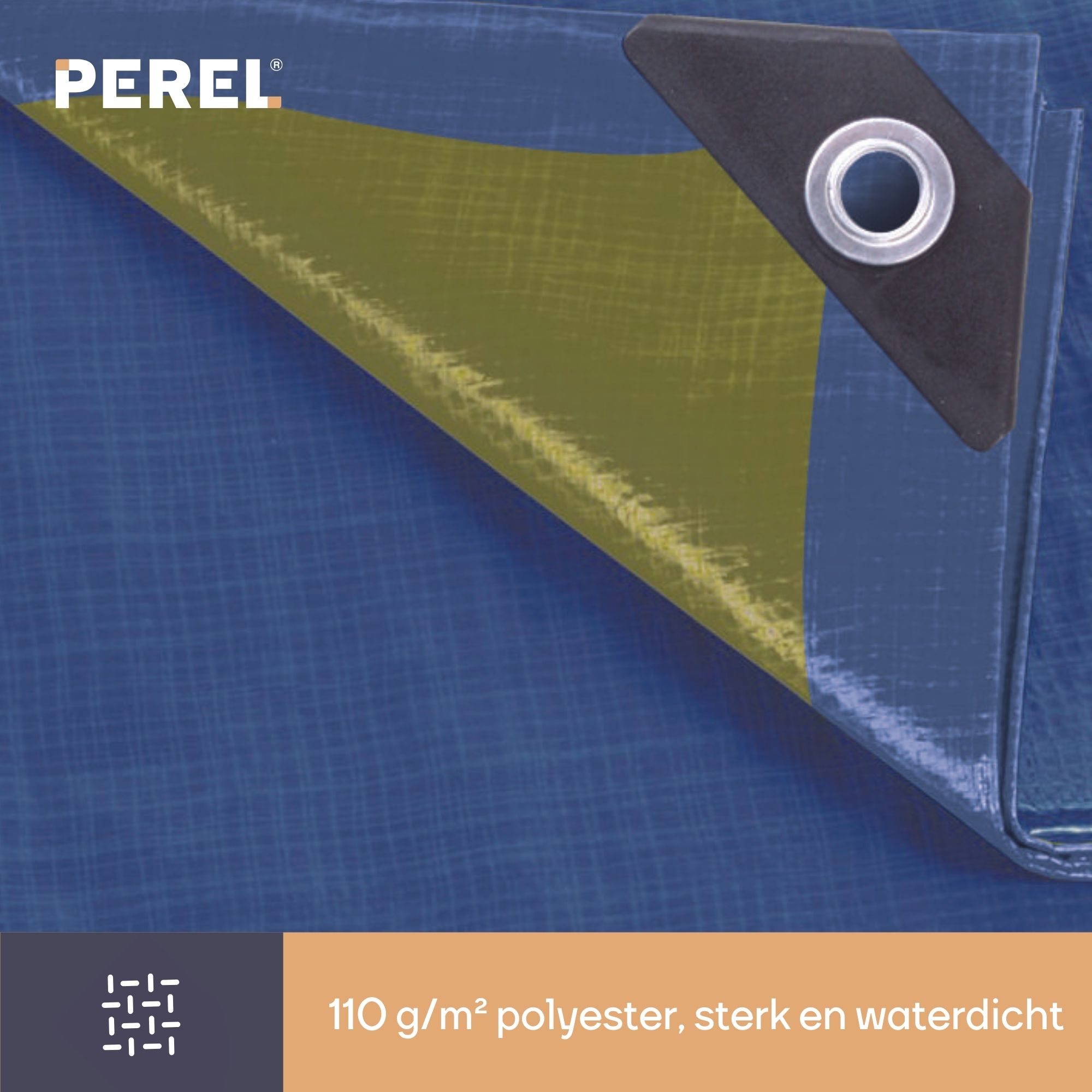 Perel 110 g/m2 grondzeil - 1200 x 1500 cm