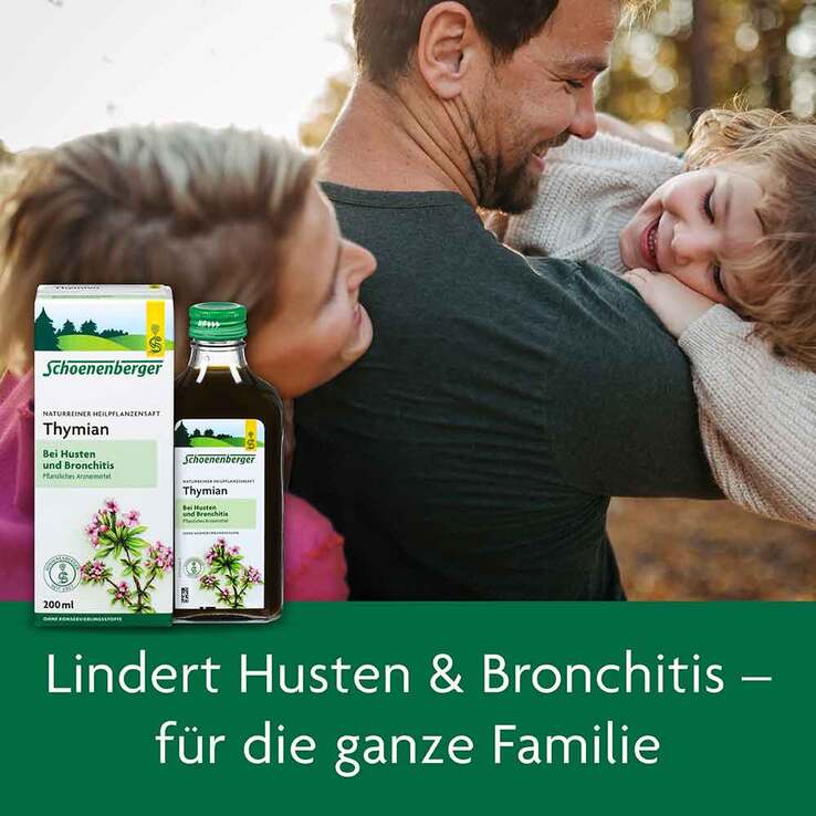 Thymian Saft Schoenenberger HPS, 200 ml