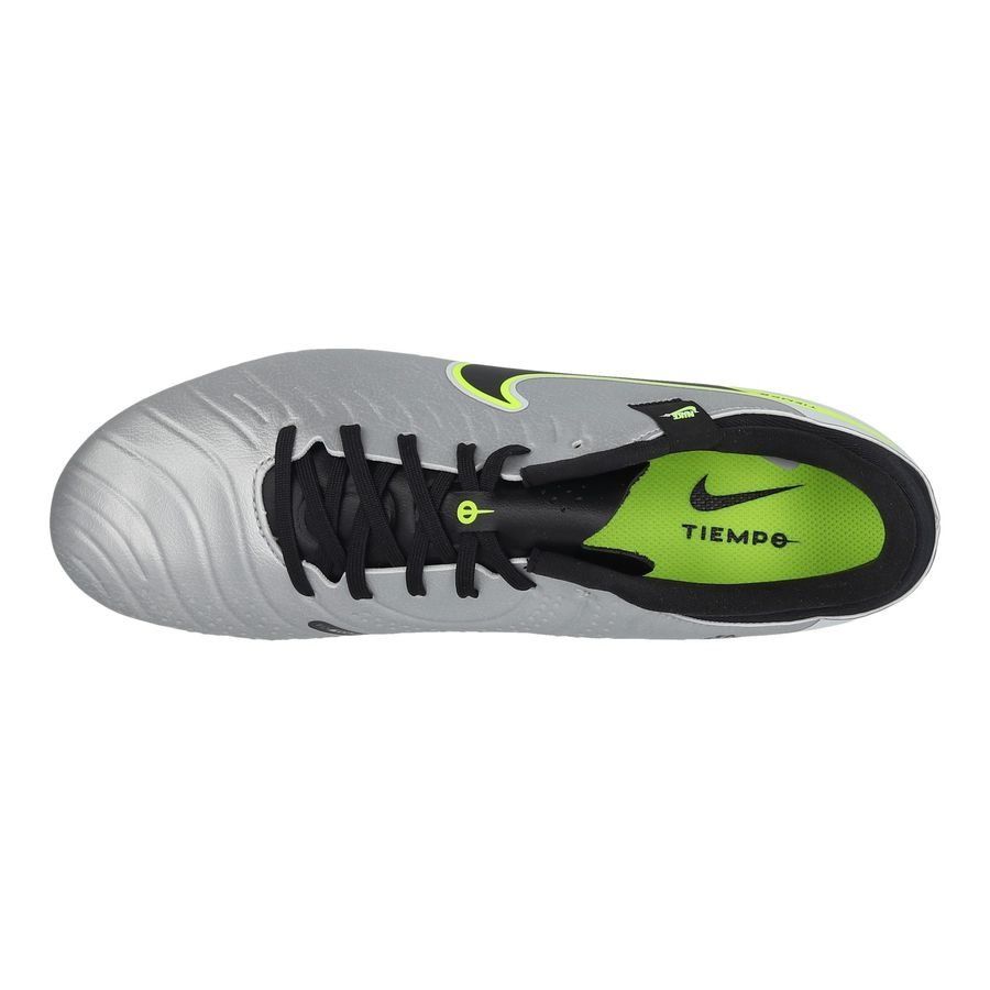 Nike Tiempo Legend 10 Academy SG-PRO Anti-Clog Mad Voltage - Argenté/Noir/Jaune Fluo
