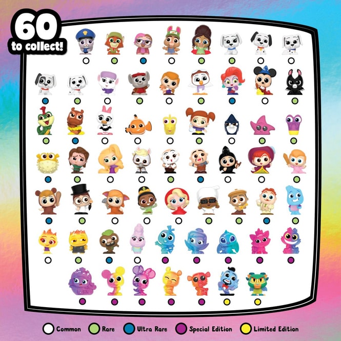 Disney Doorables - Sammelfiguren - Technicolor Takeover Minibox - Serie 11