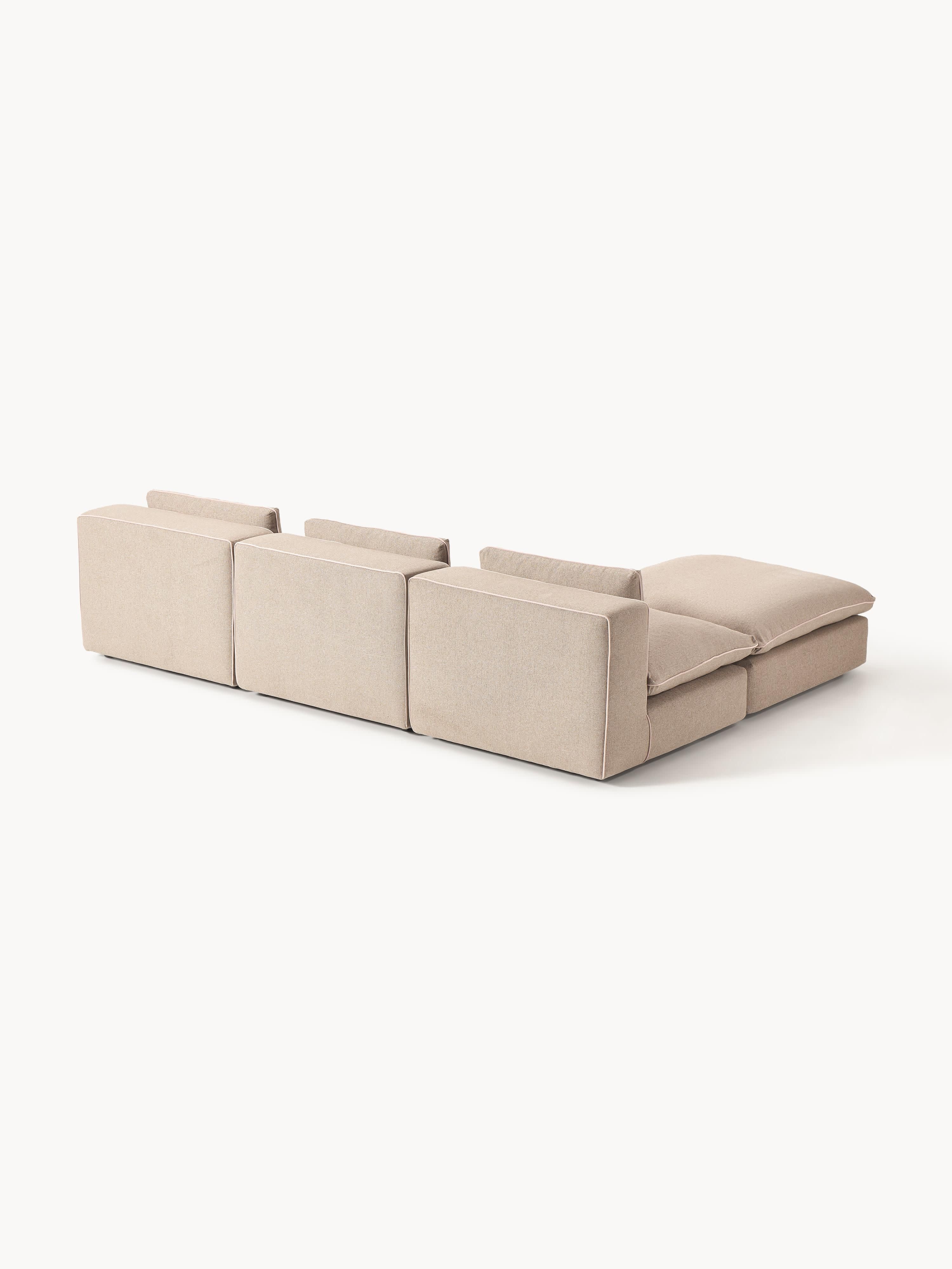 Modulaire bank Felix met poef (links/rechts)