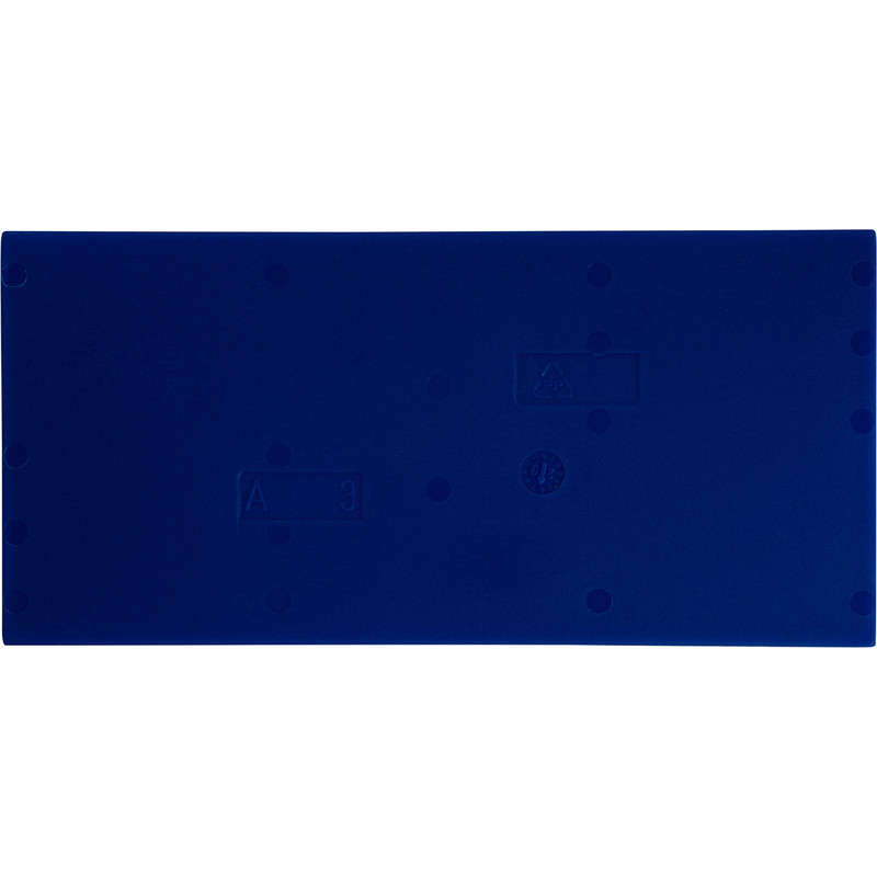 Kunststof triple blokje 100x48x2mm