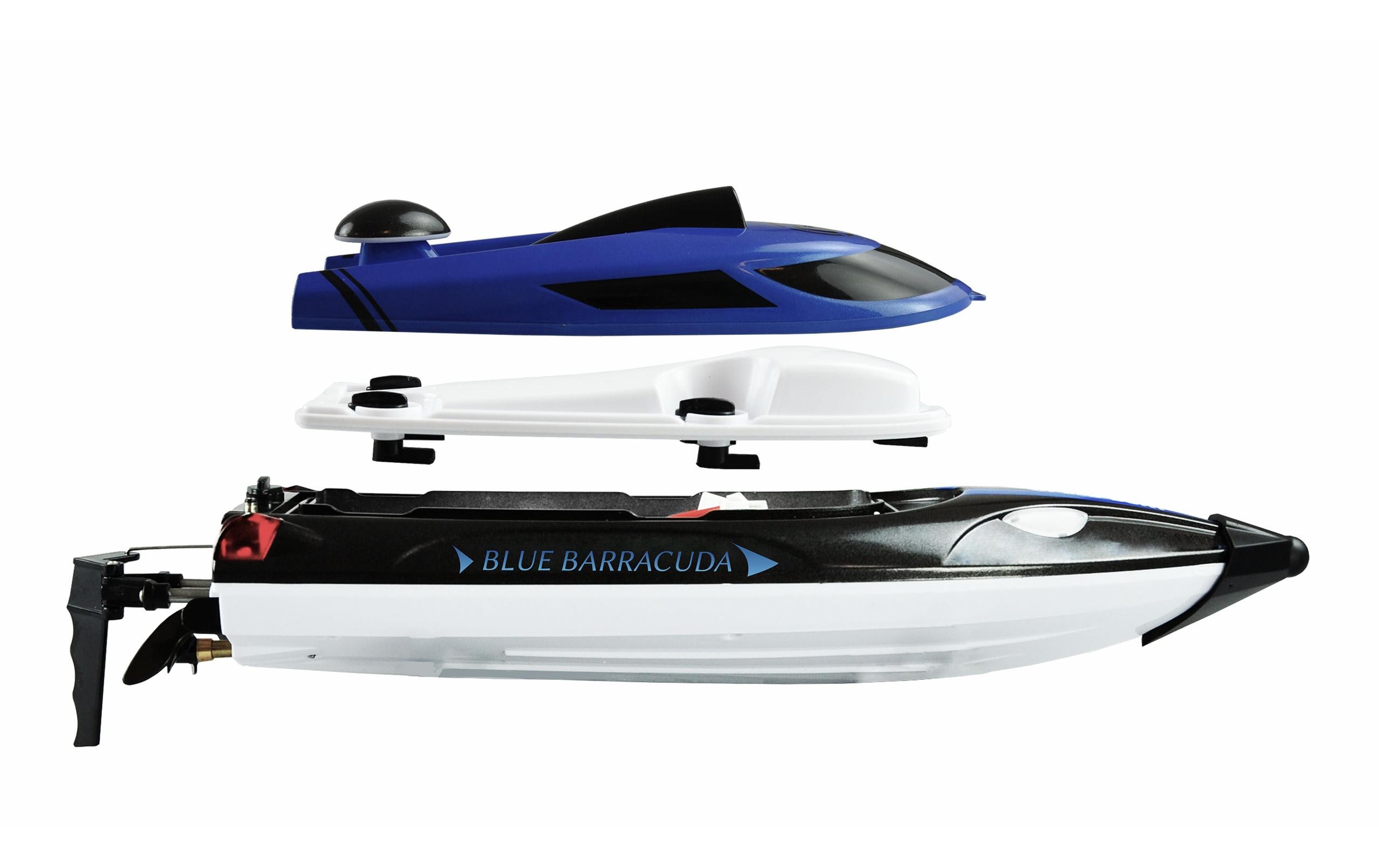 Boot Blue Barracuda V3 RTRMini Schnellboot mit 2.4 GHz Fernsteuerung