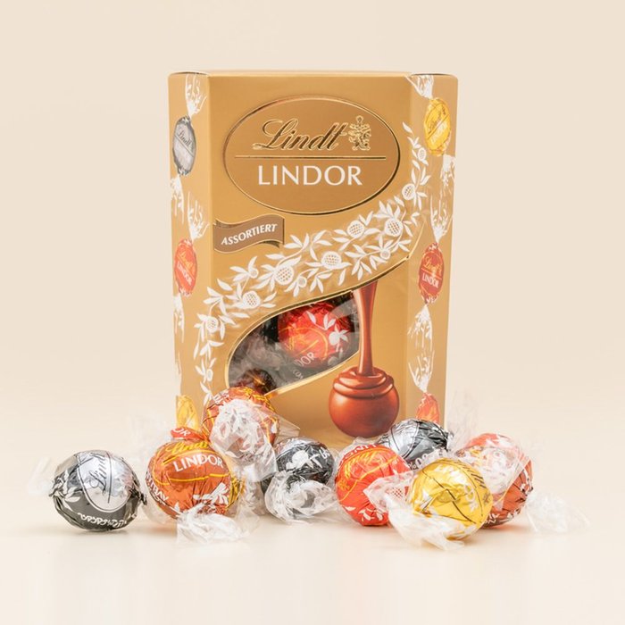 Lindt | LINDOR Cornet Assortiment | 200 gram