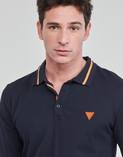 Guess - STU LS POLO - Marine