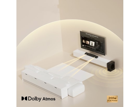 HIWILL - Barre de son a21 2.1 dolby atmos 200w noir