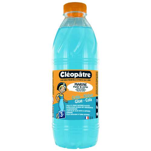 Cléopâtre Klebstoff Marine für Kinder