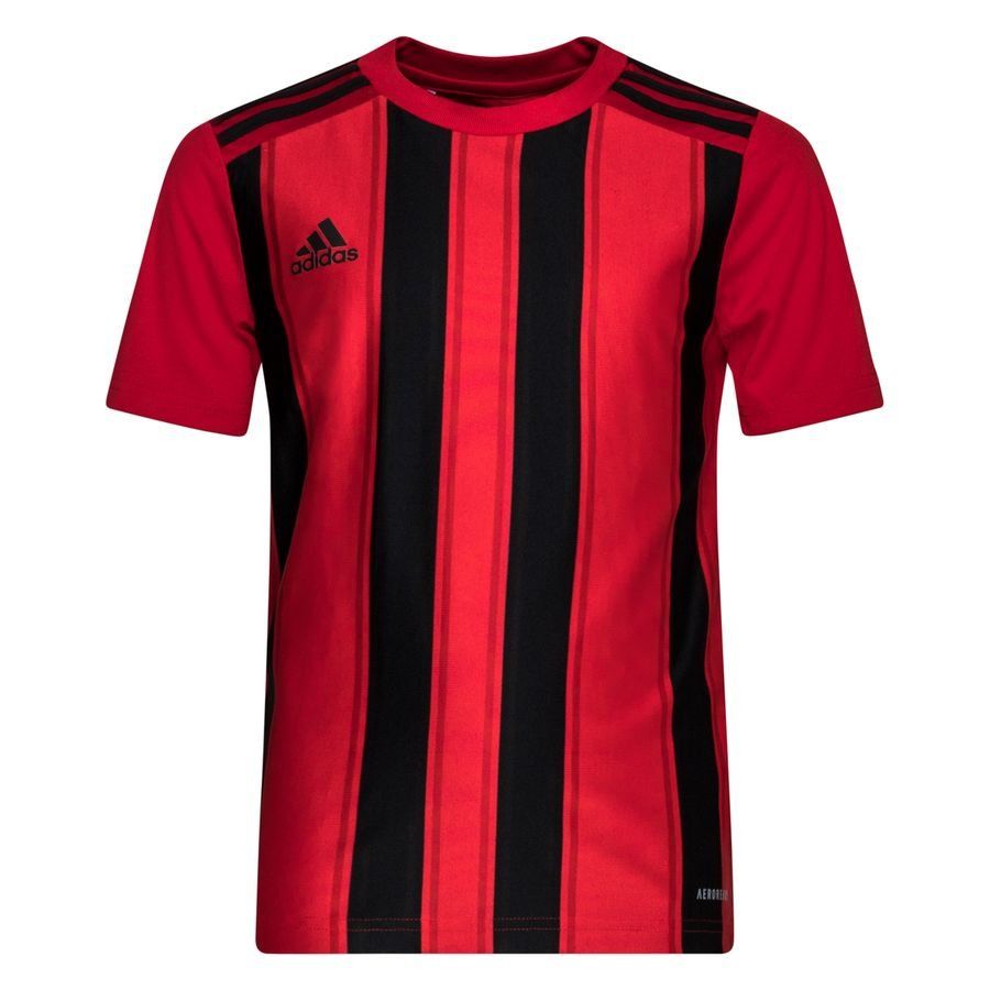 adidas Maillot Striped 21 - Rouge/Noir Enfant