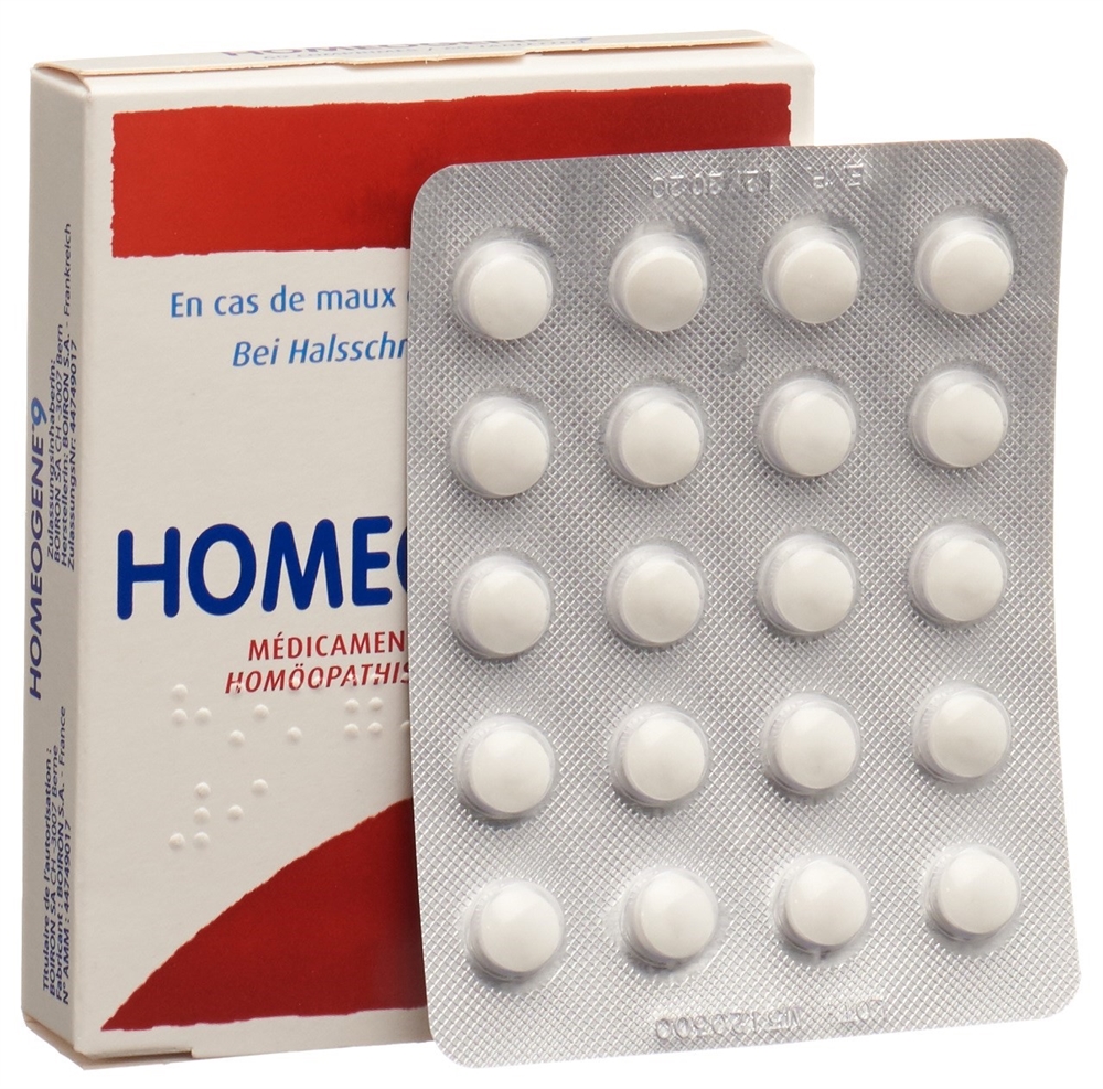 HOMEOGENE No 9 Tabl Blist 60 Stk
