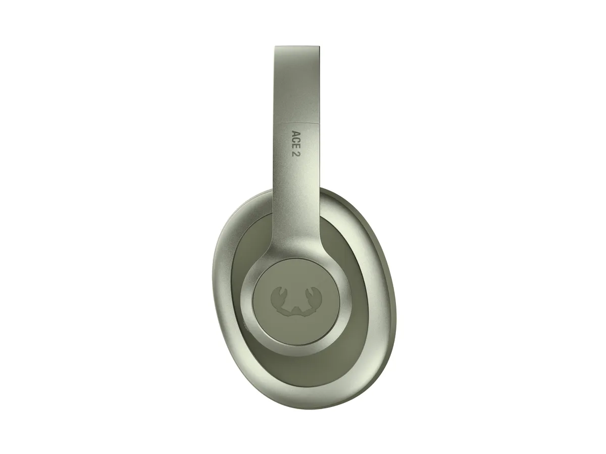 Clam Ace 2 Bluetooth 6.0 Kopfhörer Over-Ear Headset mit Adaptive Hybrid ANC (3HP4310DG) - Dried Green
