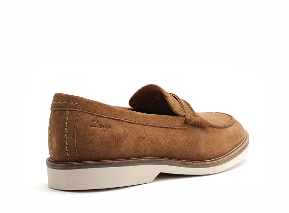 Clarks basses homme atticus ltslip marron