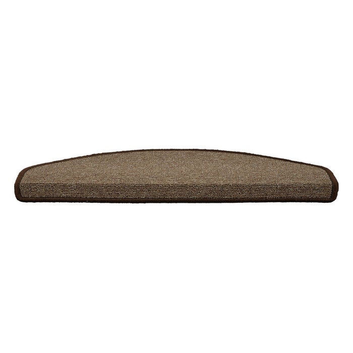 Traptreden Londen - Overlocked - Lichtbruin / Halfrond / 19 x 56 cm