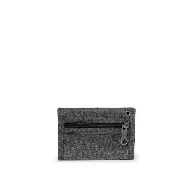 Portefeuille Crew 13.5 cm Black denim