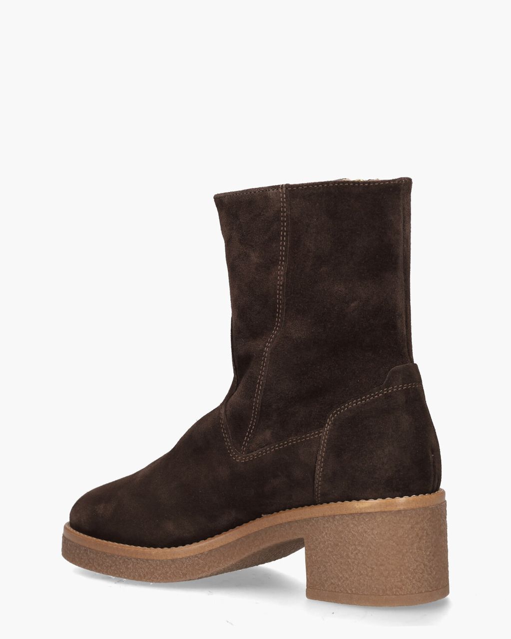 DLSport 5937 Donkerbruin Dames Enkelboots