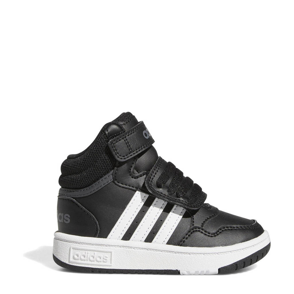 adidas Hoops Mid 3.0 sneakers zwart/wit/grijs