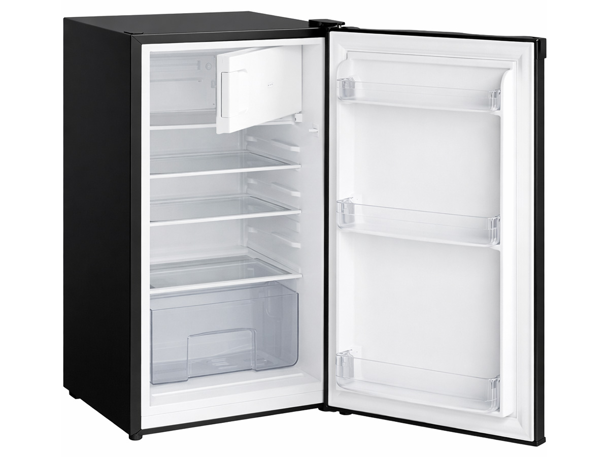 Kitchenbrothers 81 liiter koelkast met vriesvak - Black