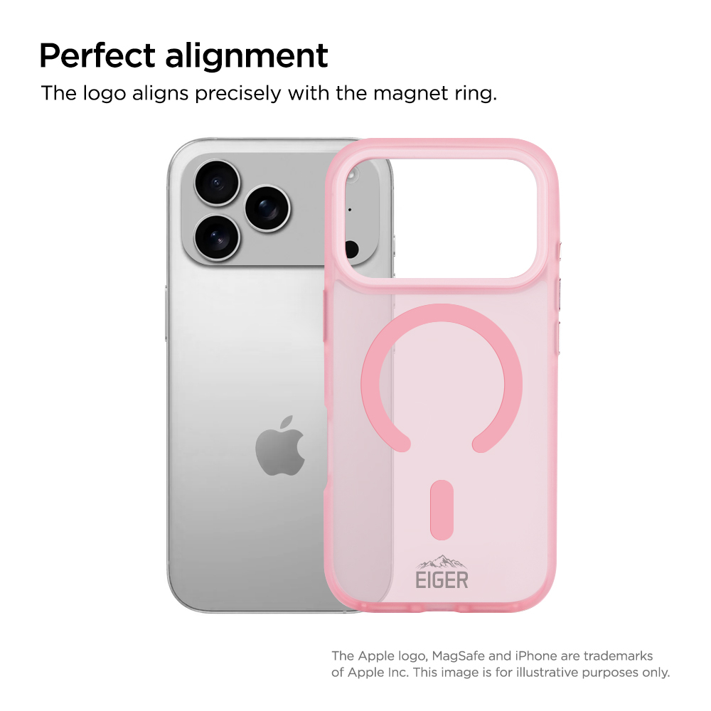 iPhone 17 Pro Max MagSafe Blizzard Case GRS Schutzhülle aus Recycelten Materialien (EGCA00919) - Pink
