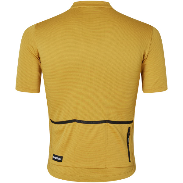 GripGrab EXPLR Merinotech kortærmet cykeltrøje Mustard Yellow herre